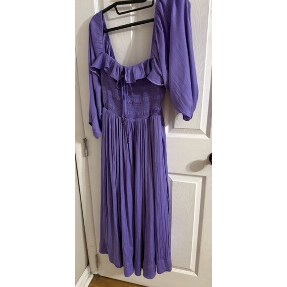 Free People Oasis Midi Dress Purple Women’s Size Small - Picture 1 of 10